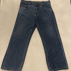 Tommy Bahama Men's Classic Fit Blue Denim Cotton Tencel Jeans Size 38x30